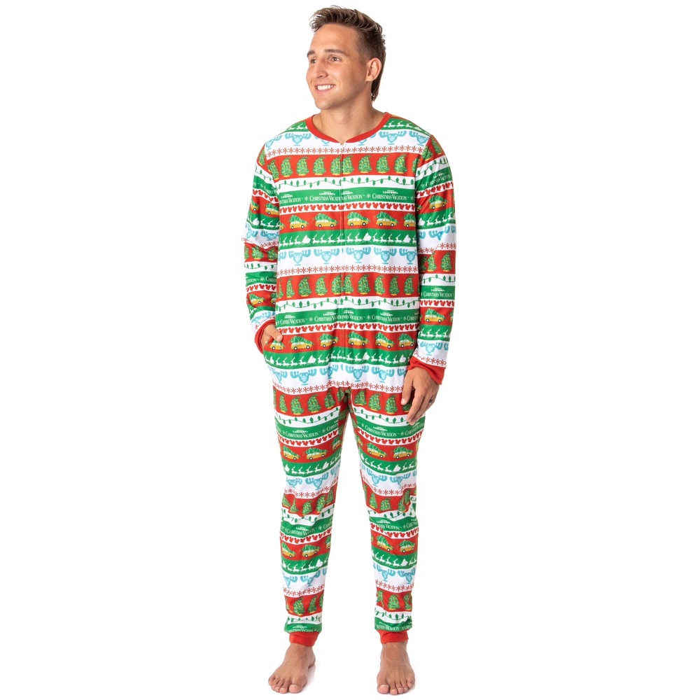 PJammy National Lampoon's Christmas Vacation Pajamas Mens L/XL Union Suit NWT